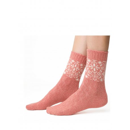 Skarpety Steven art.093 Wełniane damskie Wzór 35-40