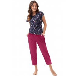 Piżama Luna 664 kr/r M-2XL L24 damska